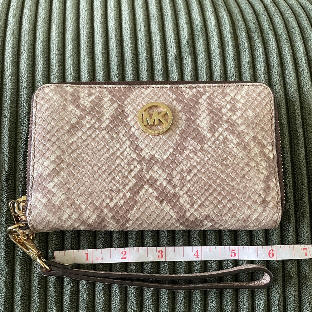 Michael Kors Snakeskin Wallet